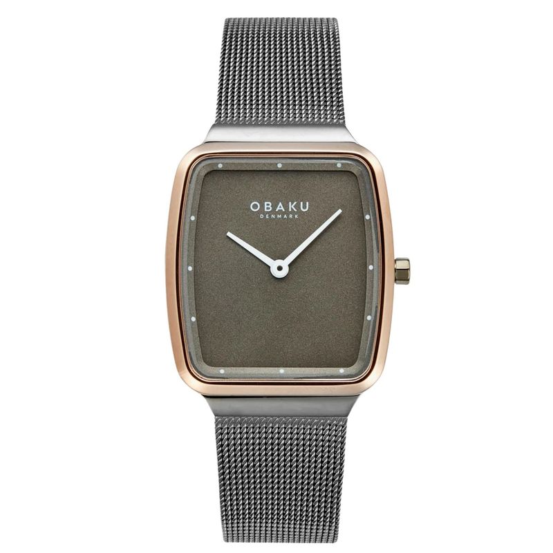 Obaku Womens Tern Lille Grey Dial Watch - V267lxpumu 108$